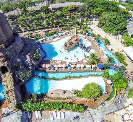 Piazza Diroma - Com Acesso Acqua Park Cn-Go Aparthotel Caldas Novas Kültér fotó