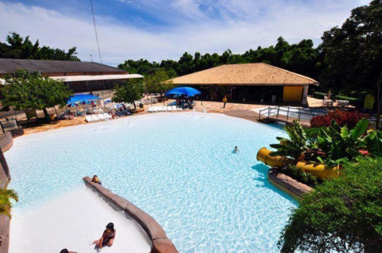 Piazza Diroma - Com Acesso Acqua Park Cn-Go Aparthotel Caldas Novas Kültér fotó