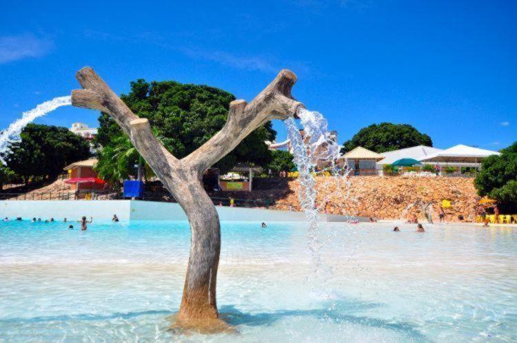 Piazza Diroma - Com Acesso Acqua Park Cn-Go Aparthotel Caldas Novas Kültér fotó